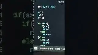 find maximum of three numbers using nested-if statement in Dart 🎯