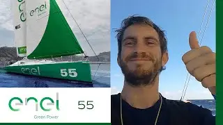 Progetto Enel Green Power • Route du Rhum 2018 - Un po' di musica a bordo del Class 40