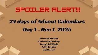 24 Days of Advent Calendars - Day 1