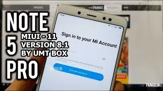 Xioami Mi Note 5 Pro Android Version 8.1.0 Miui 11 Mi Account Remove Done Umt Dongle