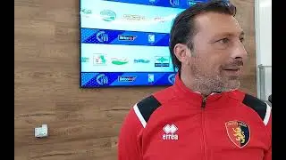 Conferenza stampa mister Raffaele pre Foggia - Potenza