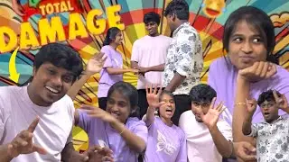 Pondati kuda Slap game🫣 idhu tha time to beat her😈 fun overload💯😂🤣 #funnyvlog #blackbeescouple