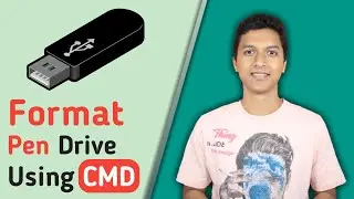 How To Format USB/SD Card/Hard Disk Using CMD | How can format SD card with CMD? 🔥🔥
