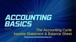 The Accounting Cycle   Financial Statements