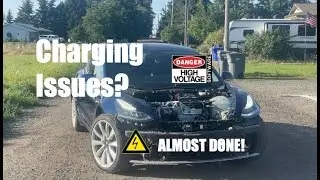 REBUILDING A TOTALED TESLA FOR MY DAD! PT4: 
