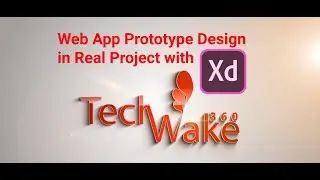 Web App Prototype Design with Real Project in Adobe XD 2019 | Part-01
