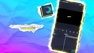 TUTORIAL TEXT PELANGI || ALIGHT MOTION!!