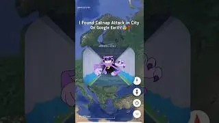 I Found Catnap Attack in City On Google Earth and Google Maps! 😰📍