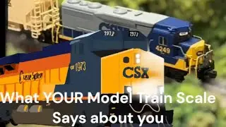 What YOUR Model Train Scale Says about you