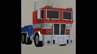 Earth Wars Optimus Prime Transforms! 