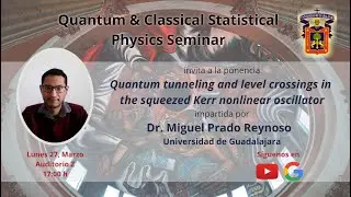 Quantum tunneling and level crossings  - Miguel Prado Reynoso