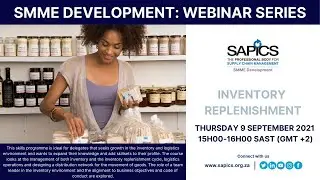 SMME Webinar 3 - Inventory  Replenishment