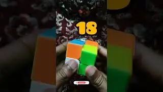 What's the minimum move required for screw up to solve the 2x2🧐?#shorts