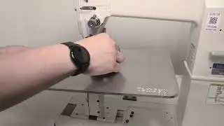 Techsew 810 Aluminum Flatbed Table Attachment Installation