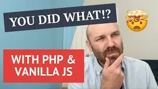 Can you build a web app with PHP and Web Components in 2025!?