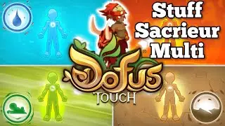 SACRIEUR MULTI Éléments lvl 200 Stuff + Kolizeum (DOFUS Touch)