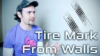 Life Hack | Remove Tire Marks From A Wall