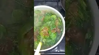 STEW SPINACH #cook #short