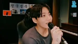 Jung Kook singing 'Heartbeat (BTS WORLD OST)' VLIVE | Live