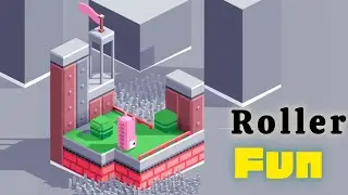 Fancade | Roller | All Levels Completed| Funny thinking brain game 🎮