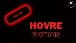 How to create a beautiful hover button using html and css.
