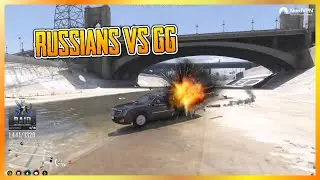 Russians Attack Gulag Gang With Missiles | NoPixel GTA RP