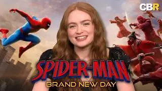 Spider-Man: Brand New Day: Sadie Sink Talks Marvel Scale
