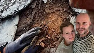 Old Roof Prep, Looking Under the Stone Slates and Tractor Trouble
