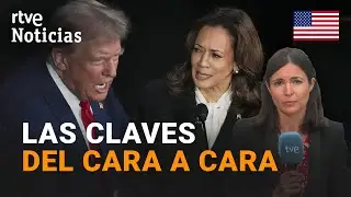 EE.UU.: HARRIS pone a TRUMP a la DEFENSIVA en un TENSO DEBATE lleno de ATAQUES | RTVE Noticias