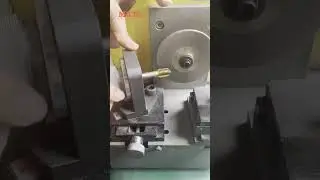 Отрезка и заточка метчика 