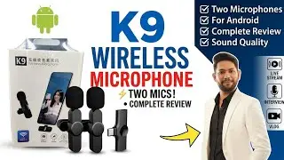 k9 wireless microphones complete details | Hindi - Urdu