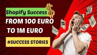 From 100 to 1-Million Euro: How This Shopify Business did it! You Won't Believe How!