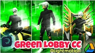 4K HD QUALITY CC ✨🤯 Alightmotion 4k Hd Green Lobby Cc 💥 || Alightmotion Cc || Garena Free Fire 💫