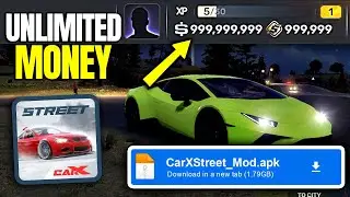 CarX Street Hack ✅ How I Got 999M Unlimited Money 💰 CarX Street 2024 UNLIMITED Money MOD APK ✅