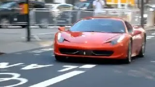 Ferrari 458 Italia vs McLaren MP4-12C Exhaust Notes