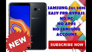 SAMSUNG J415F  J4 PLUS 2018 EASY FRP BYPASS