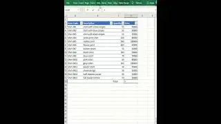 ms excel autosum 😎 | shorts