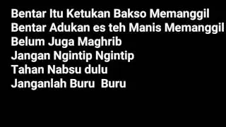 Gahtan Sakti - Maghrib Duluan Lyrics