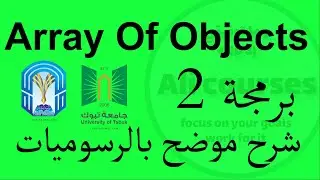 ِشرح فقرة Array of objects من مادة البرمجة 2 | الجزء الأول