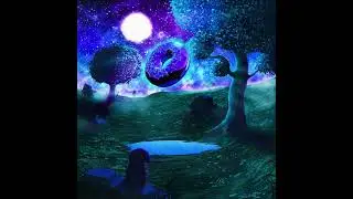Donut in fantasy world with Blender & Photoshop & After Effects - Digital painting And 3D Animation