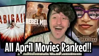 Ranking All 8 New Movies I Saw In April!!