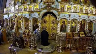 Великое повечерие. Утреня. Храм Успения в Путинках.