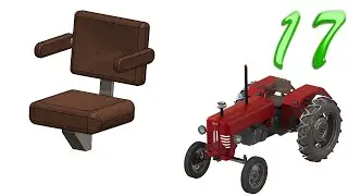 17- SolidWorks |Tractor|: seat