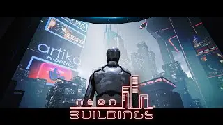 Neon Buildings Trailer [Unity Blueprint Pack]