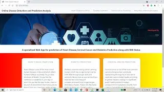 Machine Learning Based Heart Disease Prediction System - IEEE Python Projects 2021-2022
