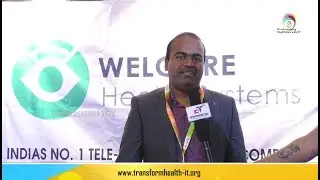 Dr.T Senthil  at 8th Revolutionizing Healthcare With IT