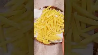 Pomfrit je ukusniji nego u restoranima brze hrane! Sa praškom za pecivo i brašnom!
