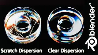 Blender Tutorial: Detailed Glass Dispersion Scratch and Clear