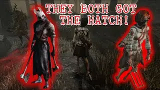 They Both Got the Hatch! - Dead By Daylight 2v8 The Nurse with The Huntress Killer Game