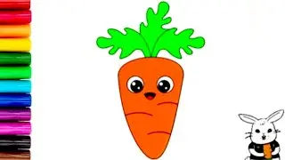 Как Нарисовать Морковку | How to Draw Carrot